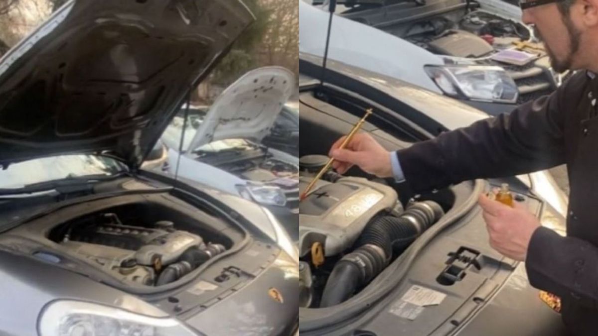 Un preot a devenit viral pe Tik Tok, după ce a sfințit mașina unui proprietar
