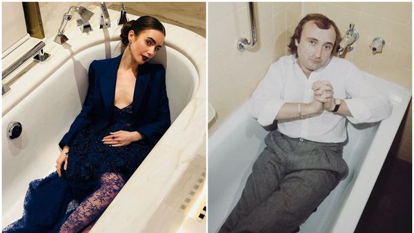 Fanii, socati cand au aflat ca Lily Collins este fiica lui Phil Collins. Starul din Emily in Paris, dezvaluiri despre relatia tumultoasa cu tatal ei