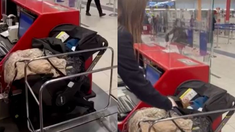 Cazul care face &icirc;nconjurul lumii! Doi părinți și-au abandonat bebelușul &icirc;ntr-un aeroport c&acirc;nd li s-a cerut să cumpere bilet de avion și pentru el - VIDEO