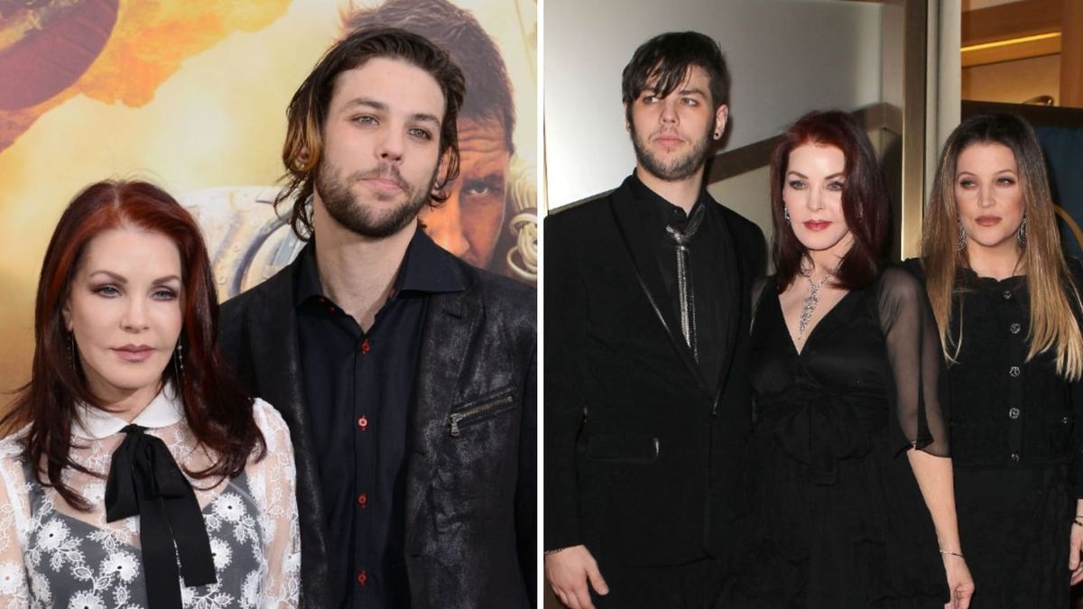 Navarone Garcia si Priscila Presley la un eveniment