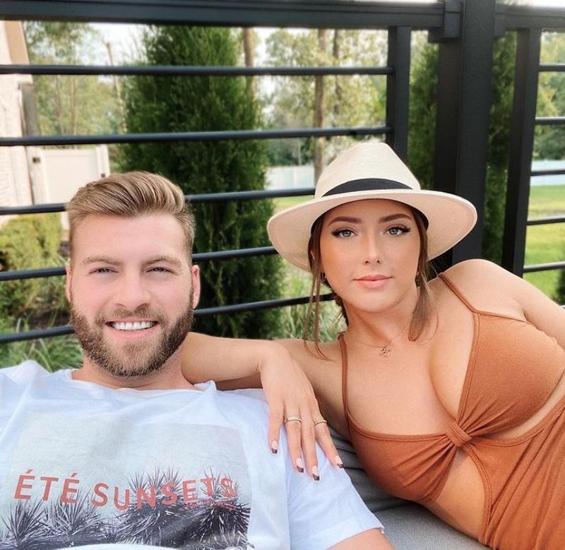 Hailie Jade și Evan McClintock 