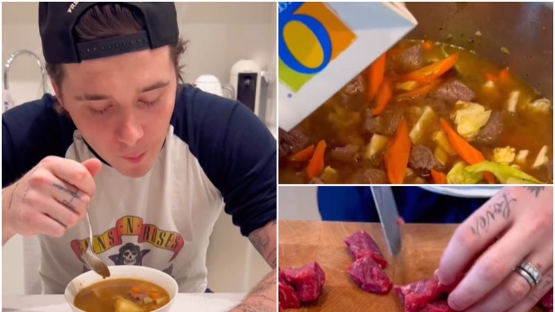 "Un chef nu ar face niciodata asa ceva!" Brooklyn Beckham, tinta criticilor dupa ce a folosit ingrediente semipreparate la o supa