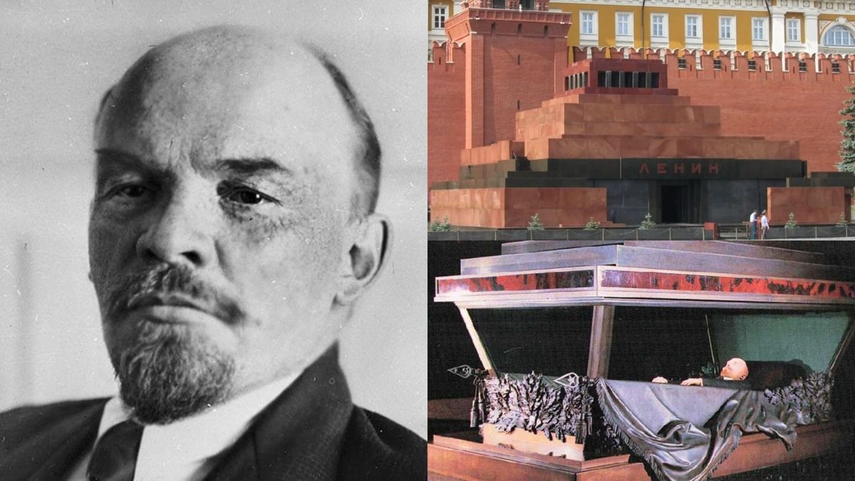 Un bărbat sub influența alcoolului a &icirc;ncercat să fure osemintele lui Lenin de la Moscova