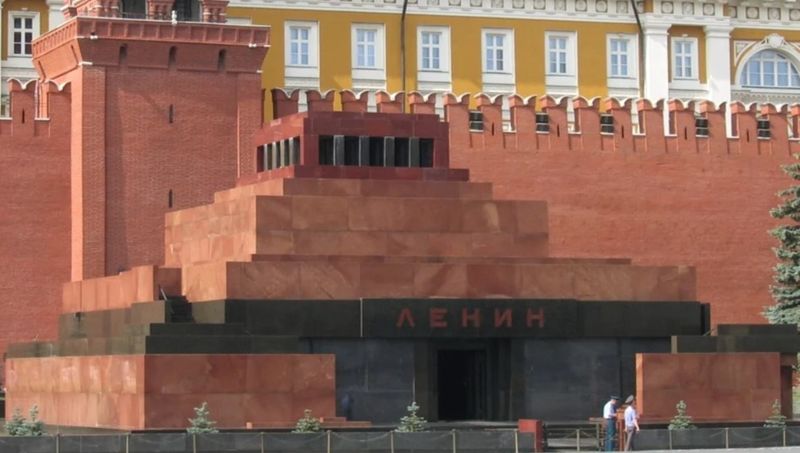 Mausoleul lui Lenin din Moscova 
