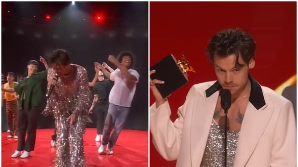 Dansatorii lui Harry Styles, probleme tehnice uriașe pe scena Premiilor Grammy 2023: „Ne-a speriat pe toți. Eram în direct!"