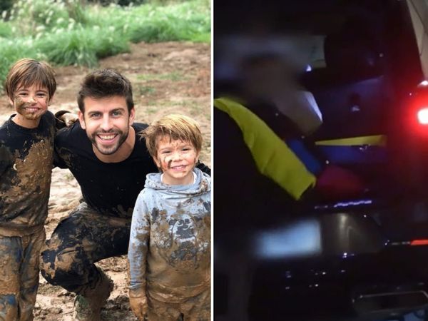 VIDEO "Cum e posibil să &icirc;și lase copilul așa &icirc;n ploaie?" Pique, acuzat de neglijență &icirc;n legătură cu cei doi copii ai săi, Sasha și Milan
