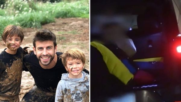 VIDEO "Cum e posibil să își lase copilul așa în ploaie?" Pique, acuzat de neglijență în legătură cu cei doi copii ai săi, Sasha și Milan