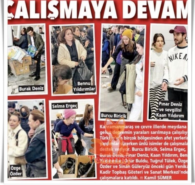 Actrita Candu Dere este de negasit dupa cutremurele din Turcia