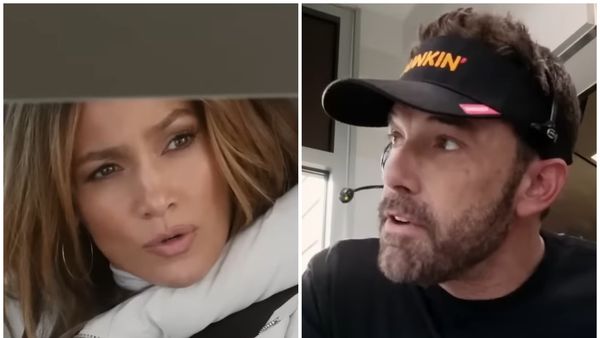 S-au certat pe gogoși la Super Bowl! Cum au fost surprinși Jennifer Lopez și Ben Afleck