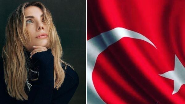 Eda Ece a stârnit frenezie în rândul fanilor după apariția la teledonul "Turkey, one heart!" A fost singura actriță care a avut curajul să facă asemenea gest