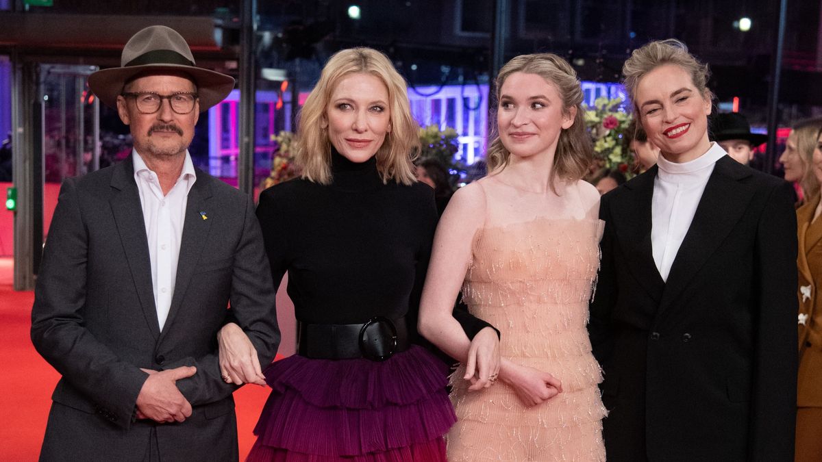Todd Field, Cate Blanchett, Sophie Knauer si Nina Hoss la premiera Tar  la Berlinale 2023