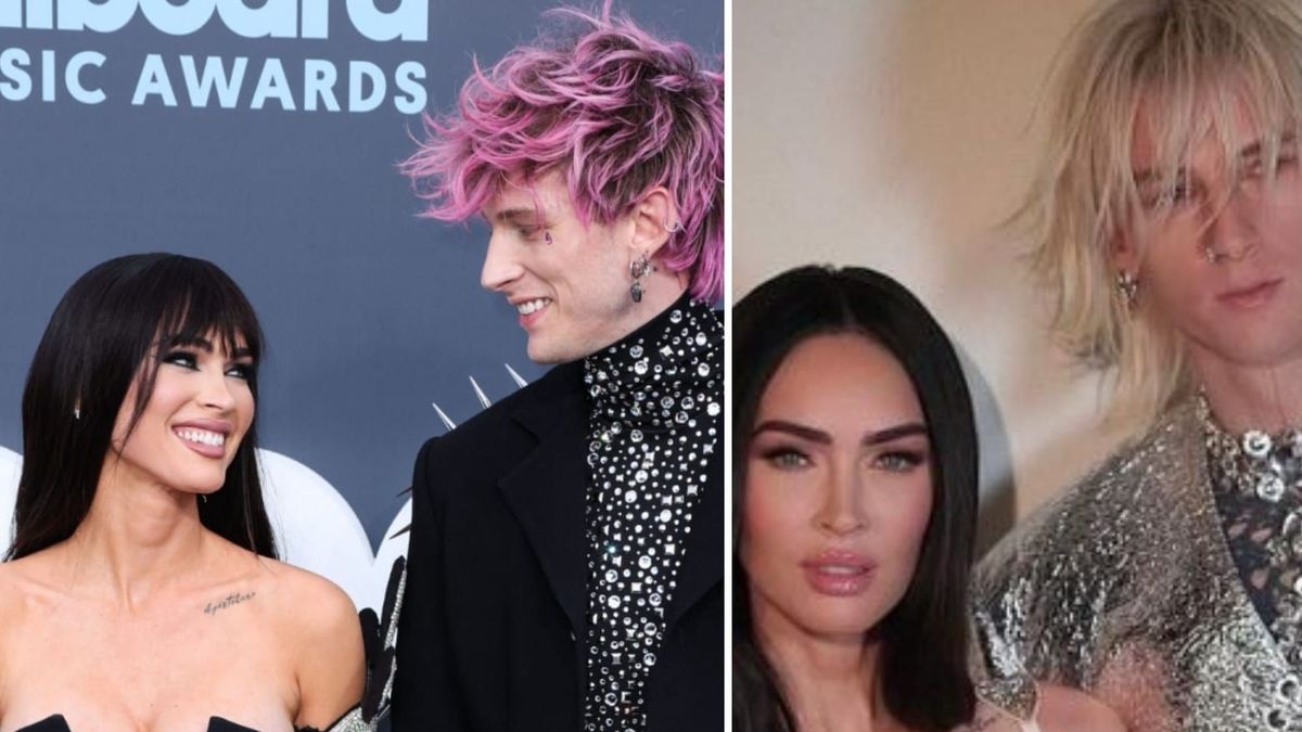 Megan Fox si Machine Gun Kelly la un eveniment