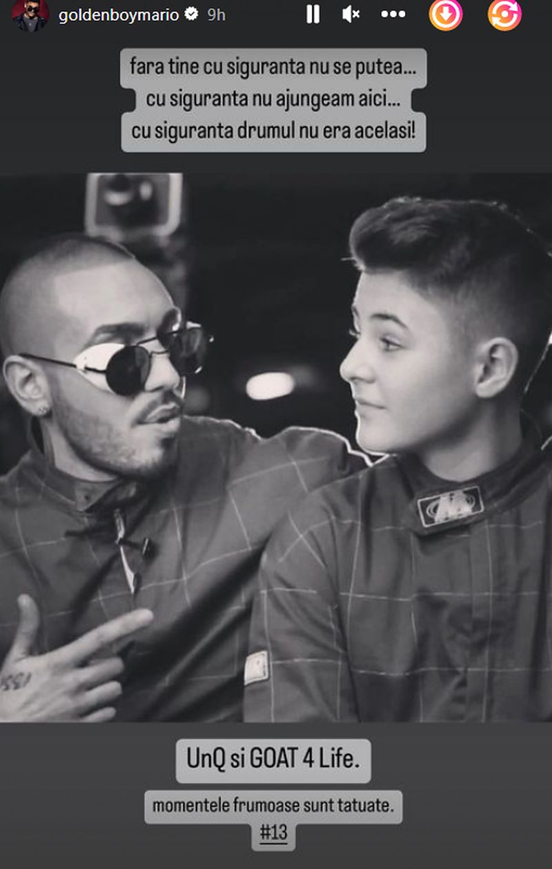 Ce mesaj i-a transmis Mario Fresh lui Alex Velea