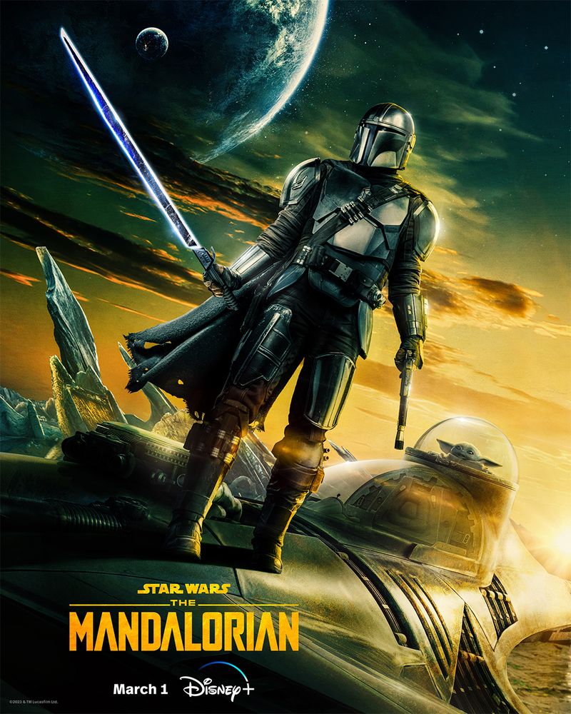 Sezonul trei al serialului original ”Star Wars: The Mandalorian” s-a lansat pe Disney+