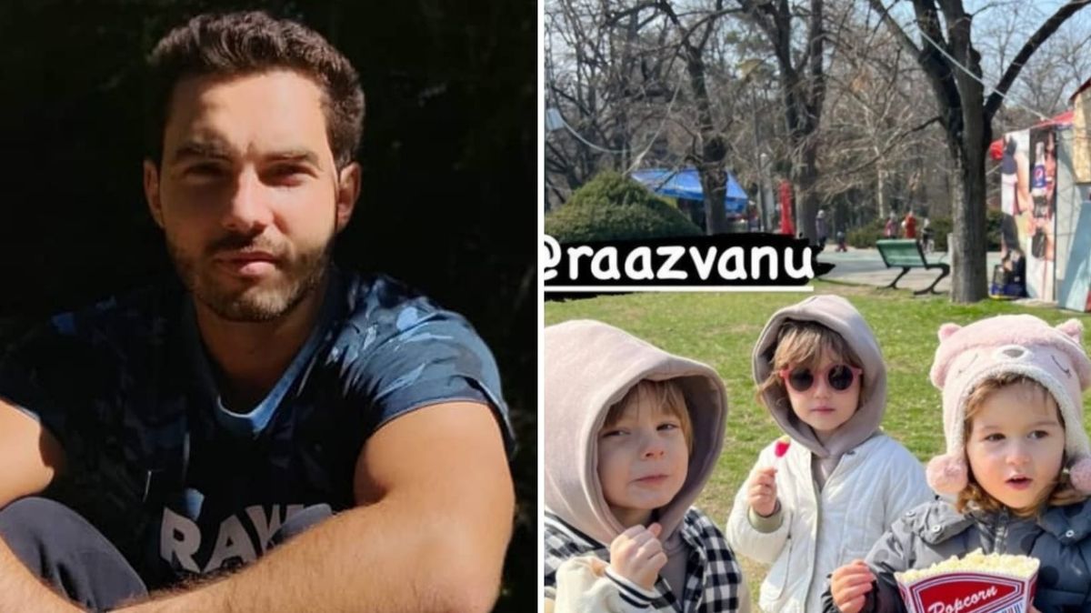 Razvan Mihet si copiii pe care ii are cu Oana Matache