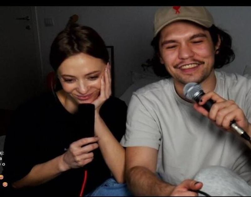Oana Matache a susținut un live pe platforma Twitch alături de iubitul ei, Radu Siffredi
