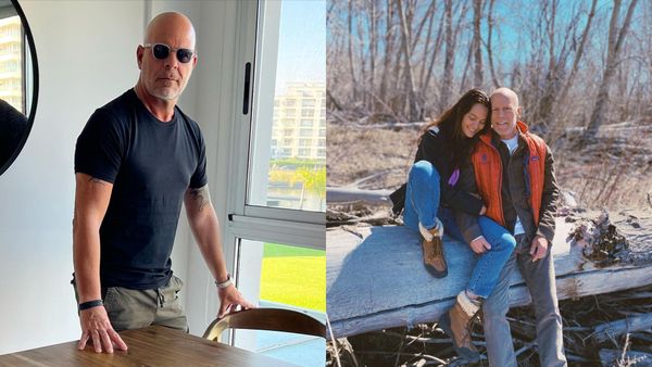 &bdquo;Lăsați-i spațiu": Mesajul transmis de soția lui Bruce Willis pentru paparazii care &icirc;l urmăresc pe actorul diagnosticat cu demență