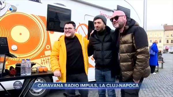 Caravana Radio Impuls a ajuns la Cluj Napoca!