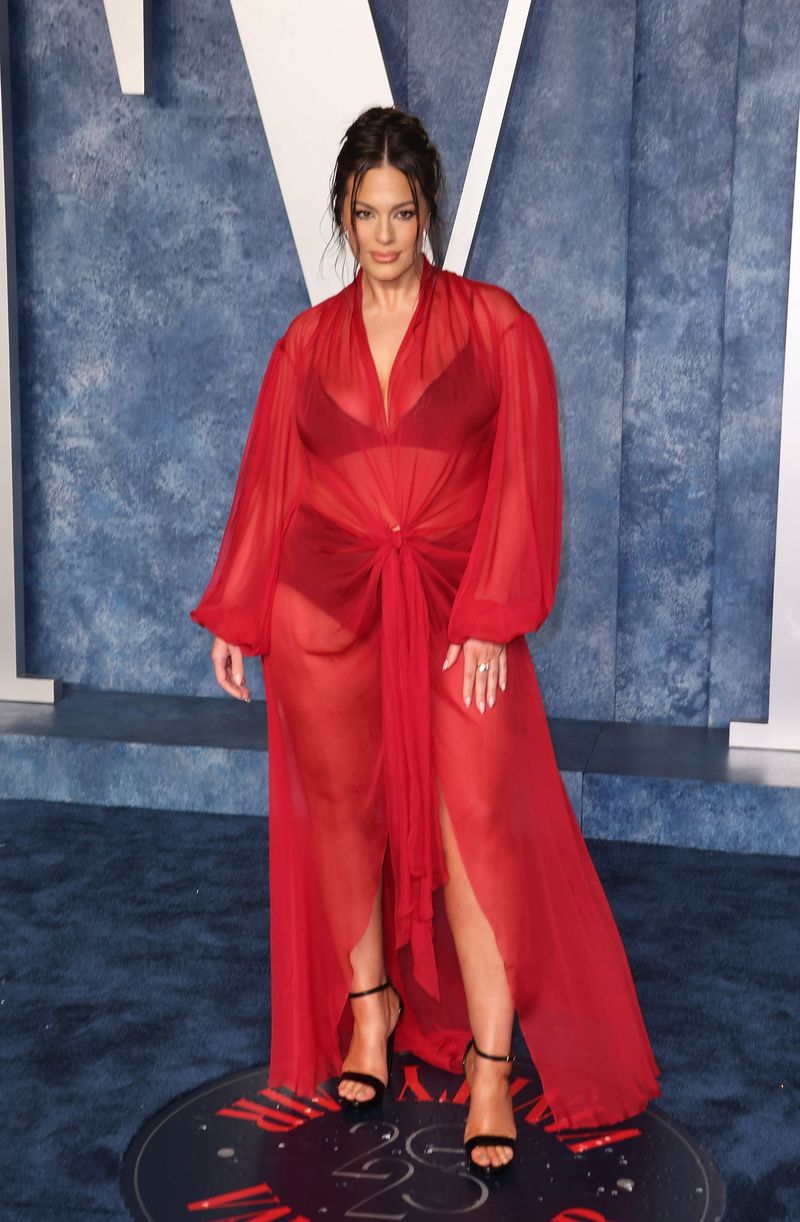 Ashely Graham la Premiile Oscar 2023