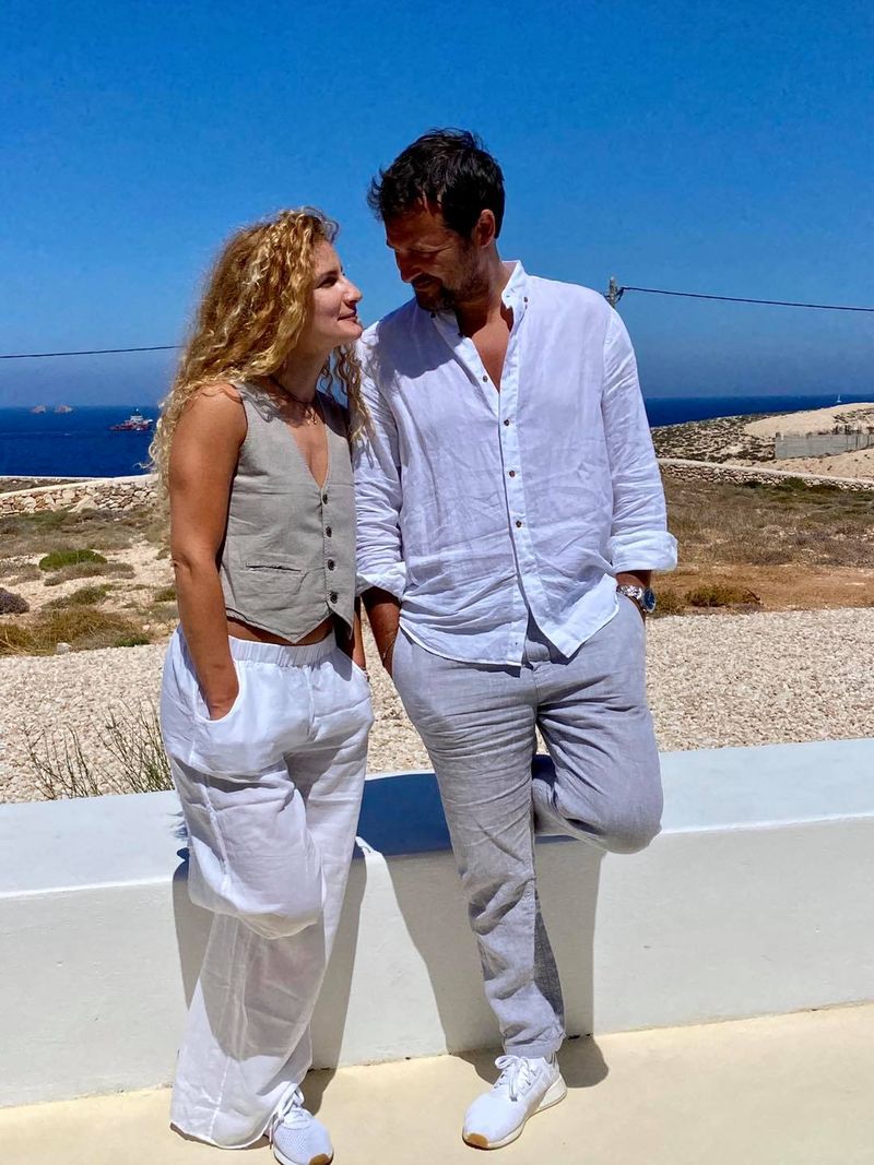 Andrei Aradits și soția lui, Andreea