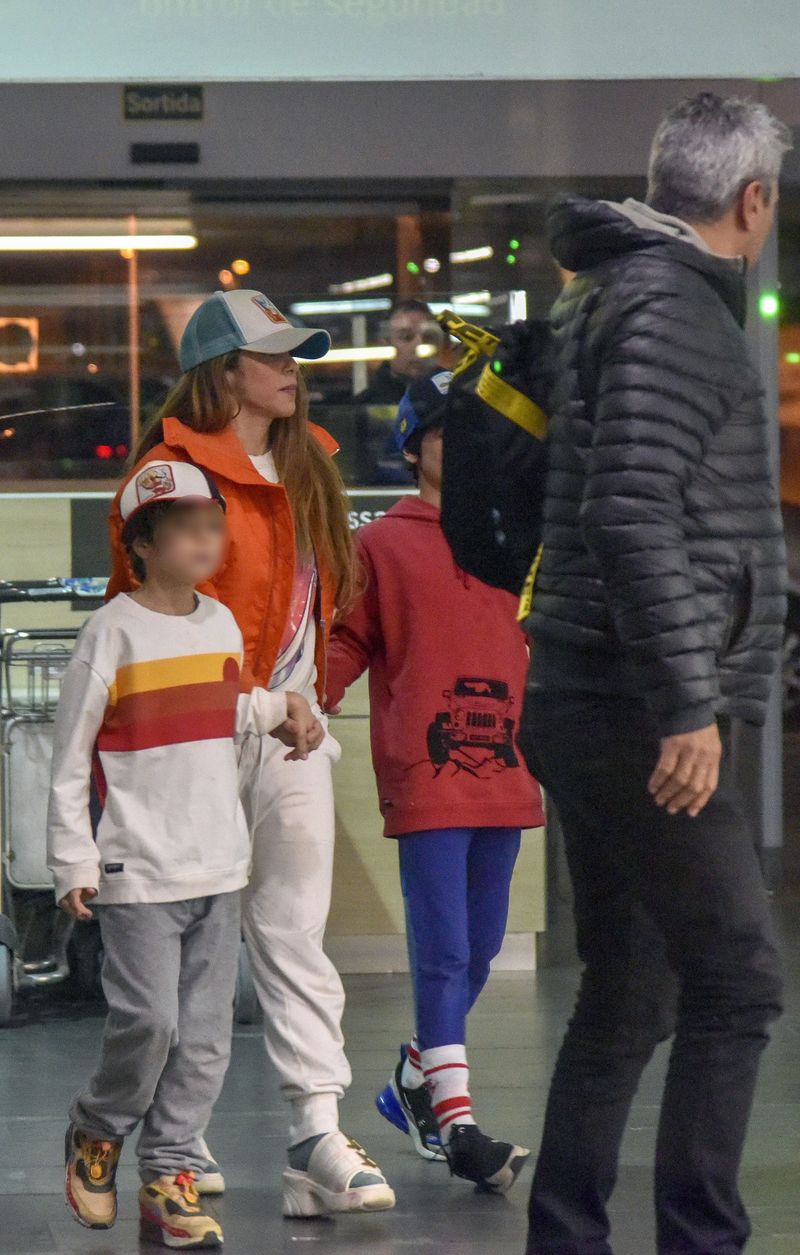 Shakira cu cei doi baieti, Milan si Sasha