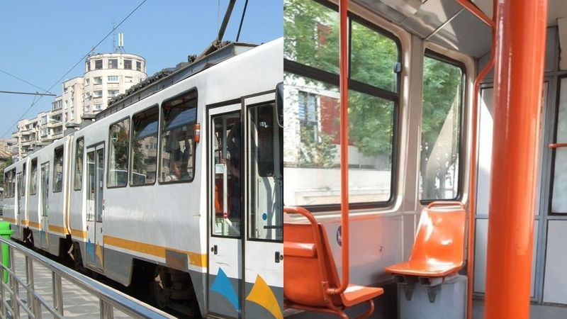 Ce a găsit o femeie atunci c&acirc;nd s-a urcat &icirc;ntr-un tramvai din București? Femeia s-a arătat foarte revoltată de ceea ce a putut să vadă