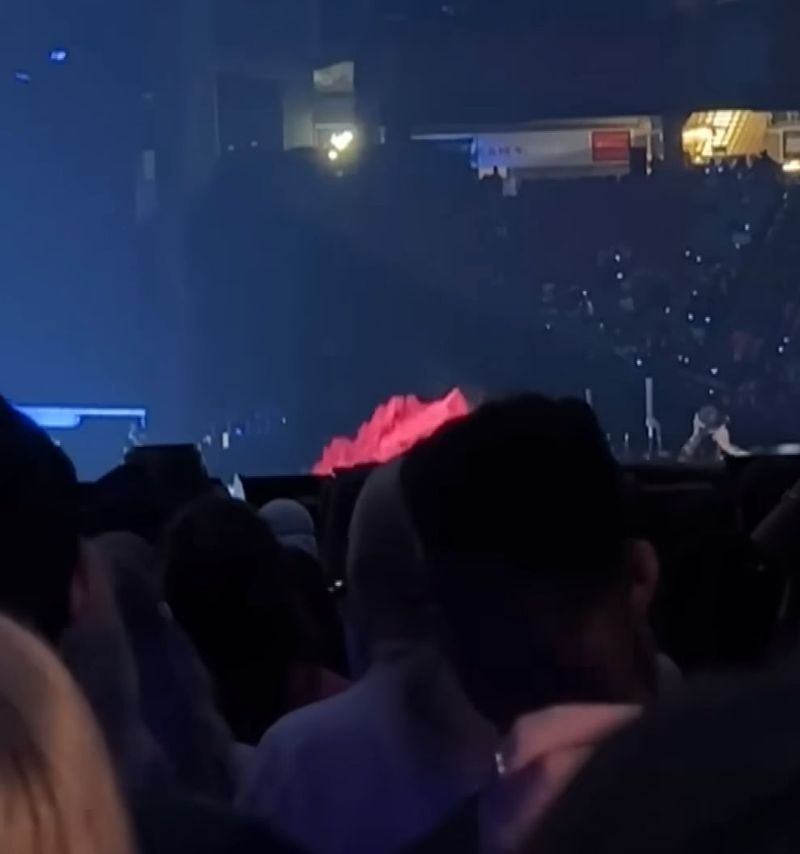 Taylor Swift plonjand cu capul ianinte