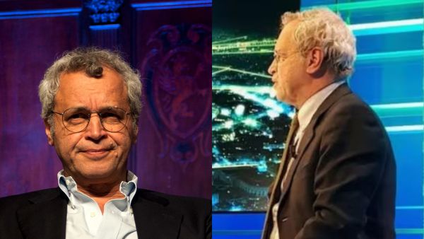 Un prezentator de știri a dezvăluit ce ascunde sub pupitru: &rdquo;Nu știu dacă pot să mă explic&rdquo;. Imaginea a făcut &icirc;nconjurul lumii și a st&acirc;rnit numeroase reacții