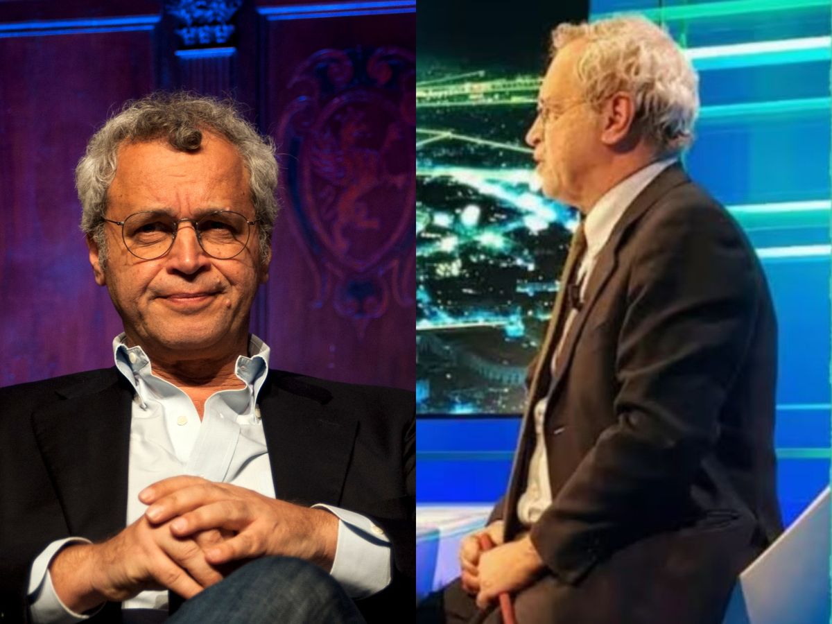 Un prezentator de știri a dezvăluit ce ascunde sub pupitru