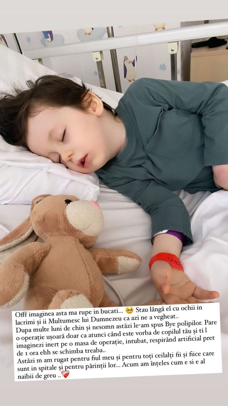 Fiul lui Lili Sandu a fost operat