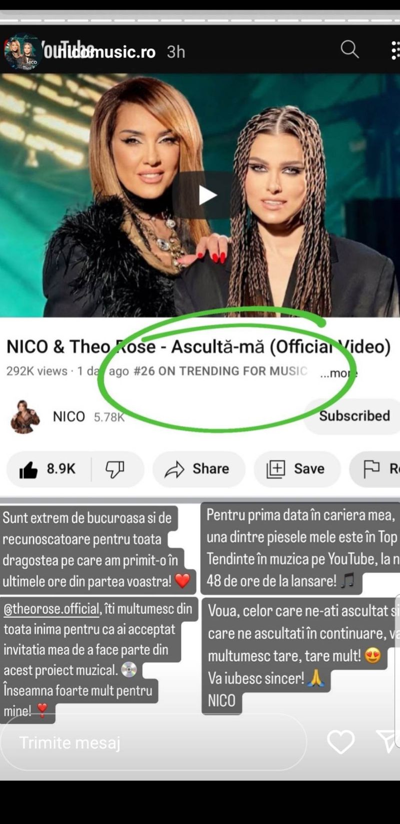 Mesajul transmis în urmă cu ceva timp i-a uimit pe fani.