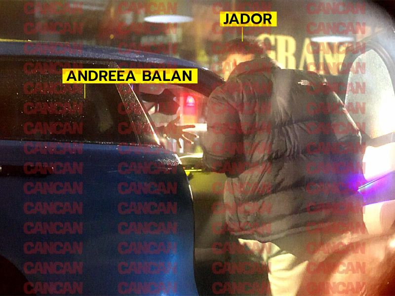 Andreea Bălan și Jador, surprinți în ipostaze tandre în mașina artistei