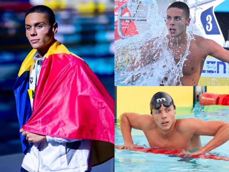 David Popovici, primele medalii de aur în 2023