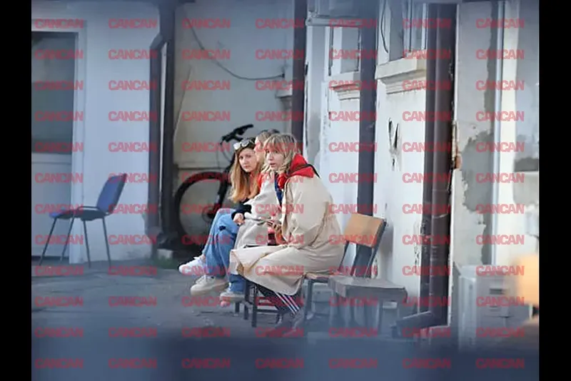 Monica Odagiu la sectia de Politie