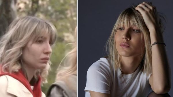 Imagini sf&acirc;șietoare cu Monica Odagiu de la secția de Politie. Actrița s-a &icirc;nt&acirc;lnit cu familia t&acirc;nărului accidentat mortal: "Vă rog să mă iertați, nu am vrut!"
