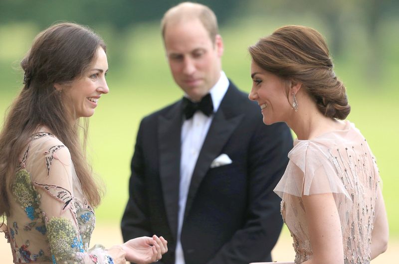 William Kate si Rose Hanbury