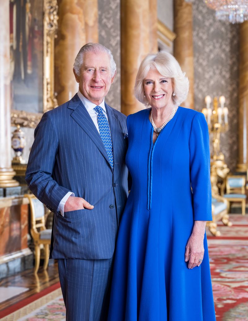 Regele Charles al III-lea si Camilla incoronare