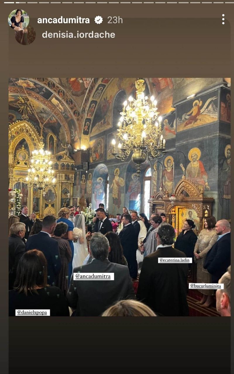 Anca Dumitra s-a căsătorit religios, în secret, cu Manfred Spendier.