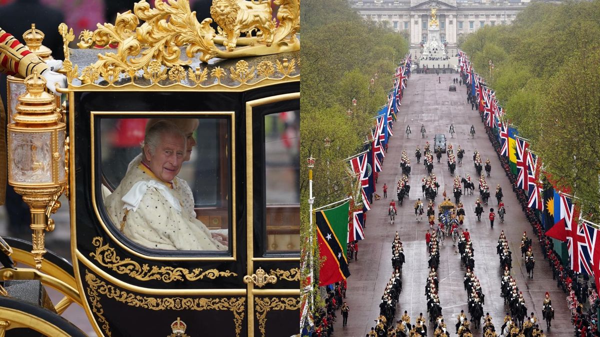 Primele imagini de la încoronarea Regelui Charles al III-lea. Motivele pentru care cei doi suverani au purtat veșminte în nuanțe de alb