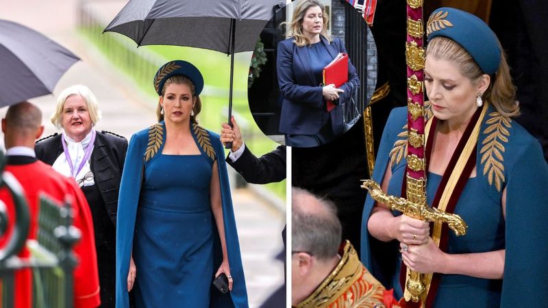 Cine este "doamna &icirc;n albastru cu sabie" care a furat toate privirile la ceremonia de &icirc;ncoronare a regelui Charles al III-lea
