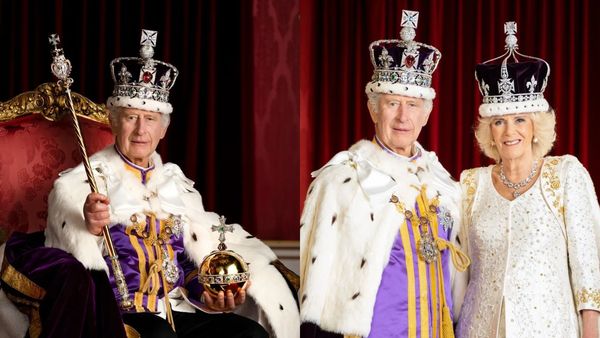 Regele Charles al III-lea, frustrat de unele proceduri ale încoronării. Mesajul citit pe buze pe care monarhul l-a transmis Camillei în timp ce se aflau pe balconul regal: "Este plictisitor"