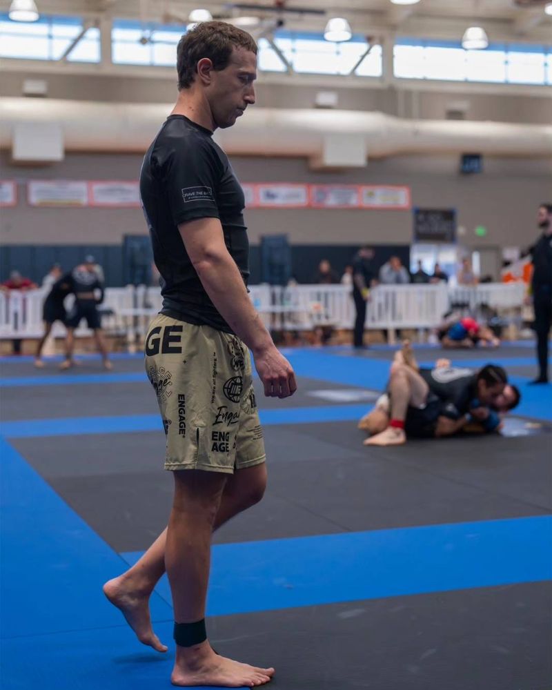 Mark Zuckerberg, campion la jiu-jitsu