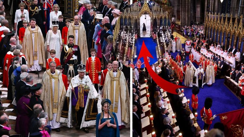 VIDEO A fost deslușit misterul "fantomei" din catedrala Westmister din timpul ceremoniei de &icirc;ncoronare a regelui Charles al III-lea. Totul a fost surprins pe camera