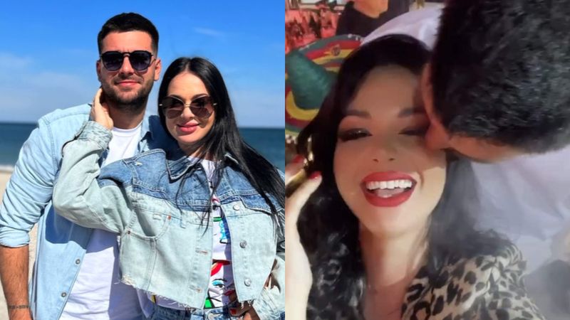 Deea Maxer trece peste problemele trecutului &icirc;n brațele noului iubit: "Iubirea ta mă poate ajuta". Bruneta, declarație de dragoste pentru Robert Drilea