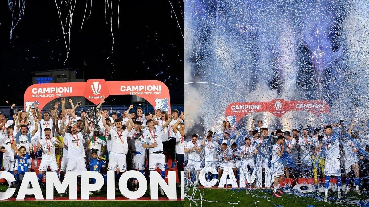 Farul Constanța este noua campioană a României la fotbal.