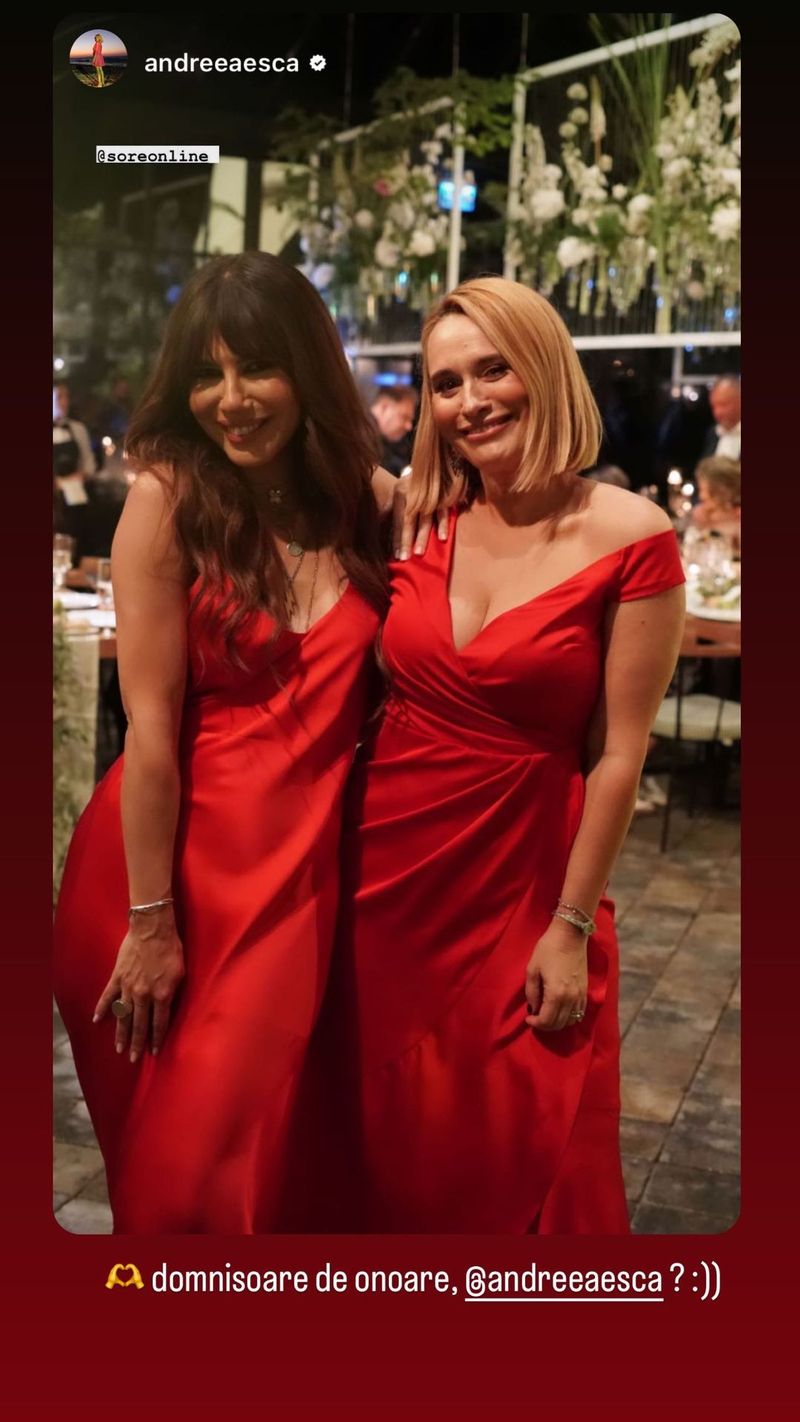 Sore si Andreea Esca la nunta lui Smiley cu Gina Pistol