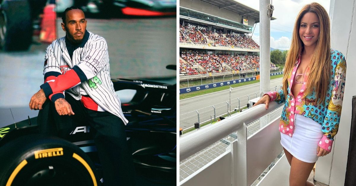 Shakira si Lewis Hamilton relatie