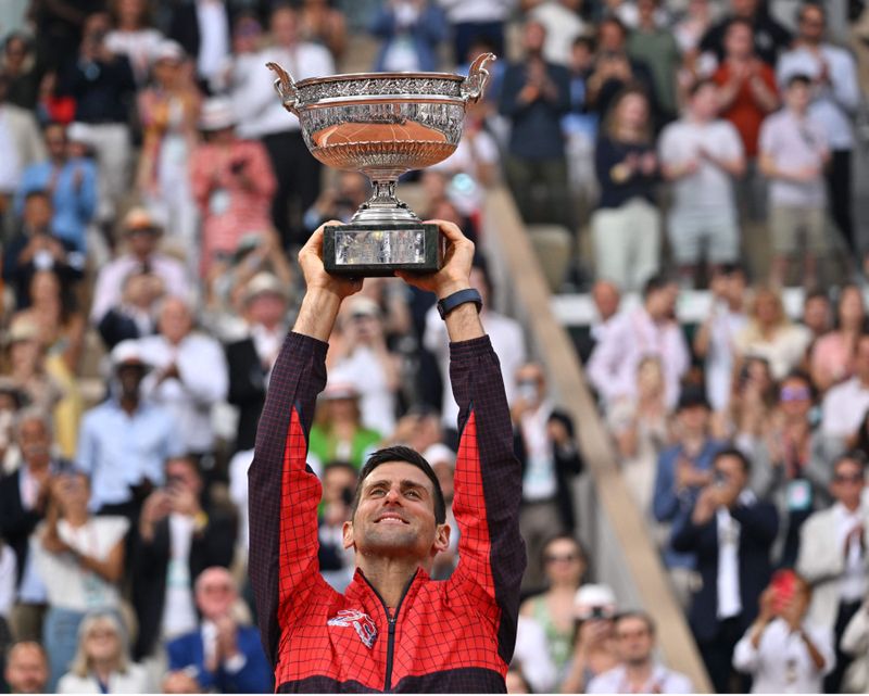 Novak Djokovic, 23 de titluri de Grand Slam