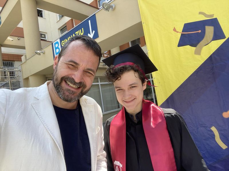 Andrei Aradits, emoții mari pentru fiul său înainte de BAC: „Nu îmi aduc aminte să fi spus vreodată că este un copil silitor”