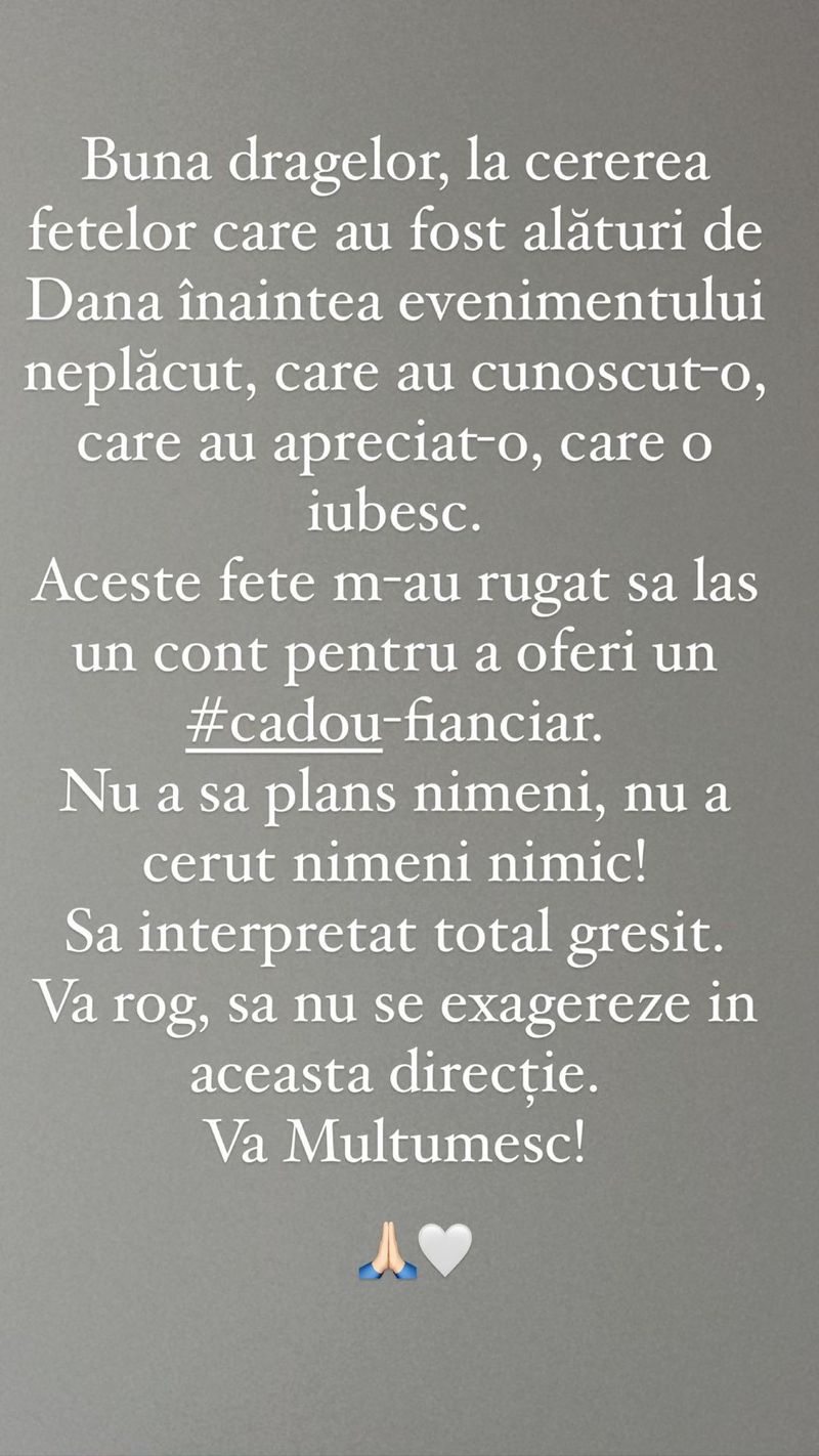 Lidia Roba: Va rog sa nu se exagereze in aceasta directie